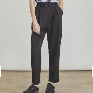 elizabeth & james • belted paperbag waist pants